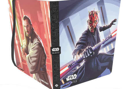 Gamers Guild AZ Gamegenic Star Wars: Unlimited Casual Album 18-Pocket - Qui-Gon Jinn/Darth Maul (Pre-Order) Asmodee