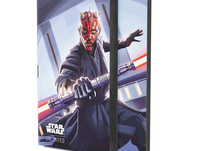 Gamers Guild AZ Gamegenic Star Wars: Unlimited Casual Album 18-Pocket - Qui-Gon Jinn/Darth Maul (Pre-Order) Asmodee
