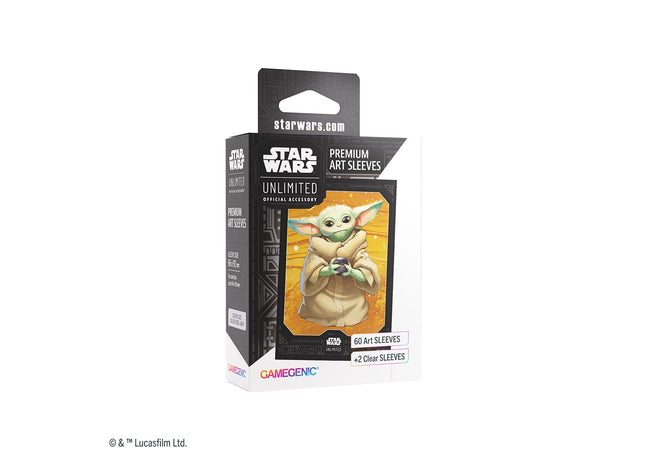 Gamers Guild AZ Gamegenic Star Wars: Unlimited Premium Art Sleeve - Grogu (Pre-Order) Asmodee