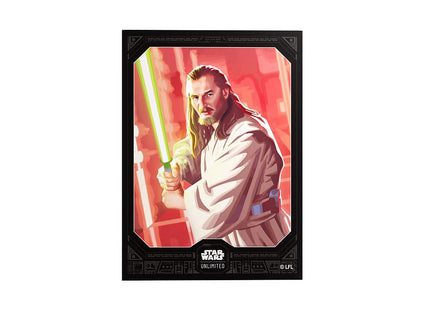 Gamers Guild AZ Gamegenic Star Wars: Unlimited Premium Art Sleeve - Qui-Gon Jinn (Pre-Order) Asmodee