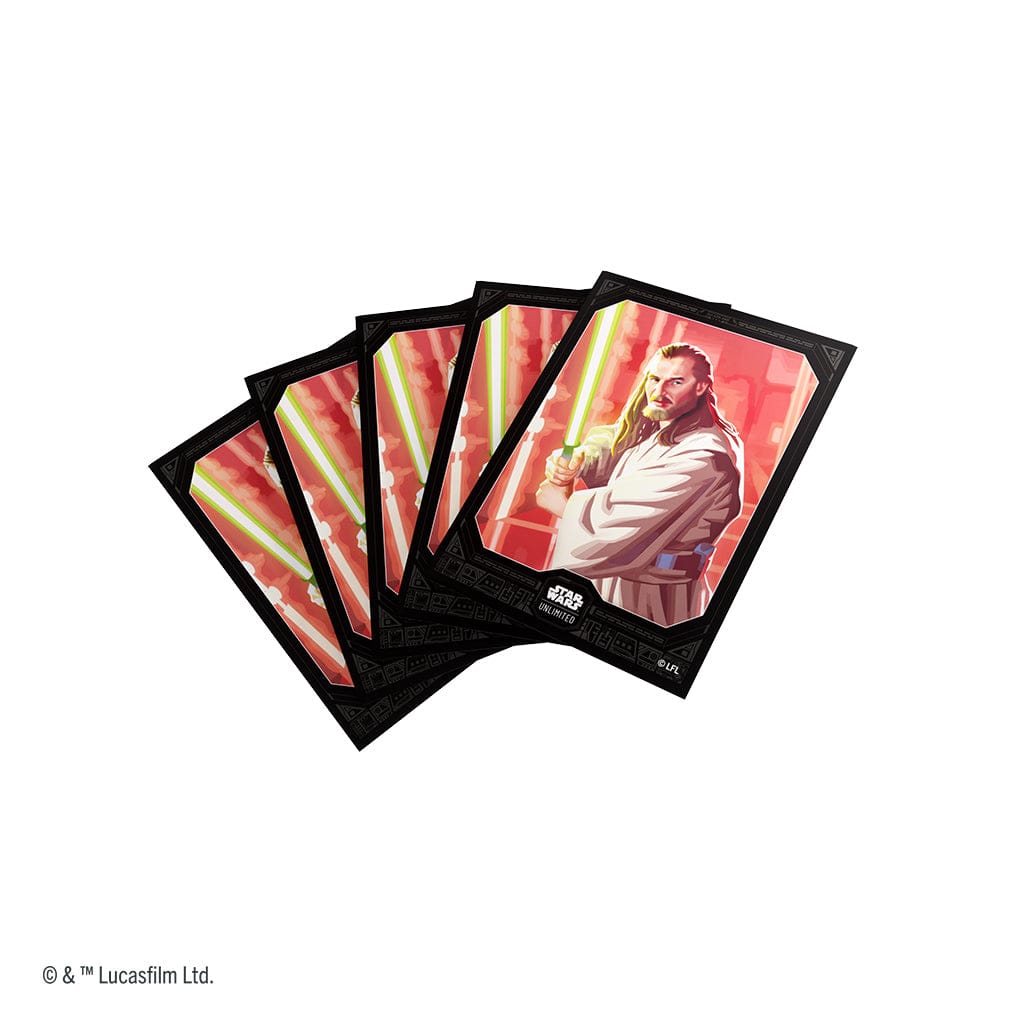 Star Wars Unlimited - Qui-Gon Jinn Premium Art Sleeves Star Wars Unlimited - Qui-Gon Jinn Premium Art Sleeves