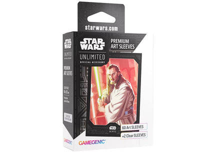 Gamers Guild AZ Gamegenic Star Wars: Unlimited Premium Art Sleeve - Qui-Gon Jinn (Pre-Order) Asmodee