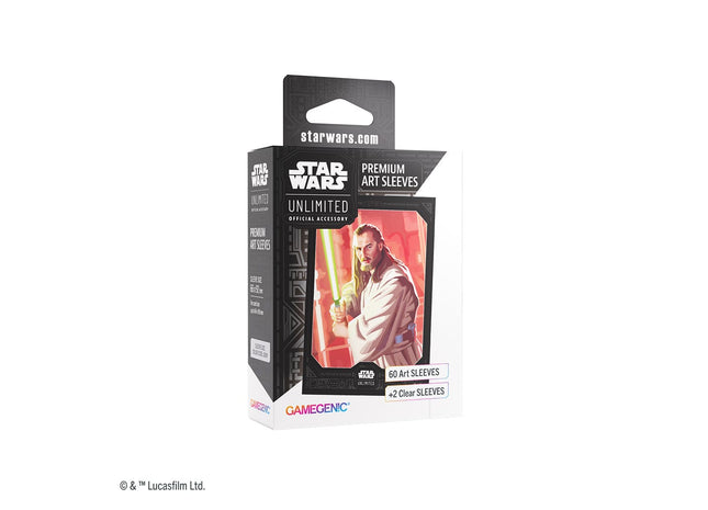 Gamers Guild AZ Gamegenic Star Wars: Unlimited Premium Art Sleeve - Qui-Gon Jinn (Pre-Order) Asmodee