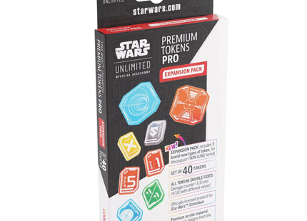 Gamers Guild AZ Gamegenic Star Wars: Unlimited Premium Tokens Pro Expansion Pack Asmodee