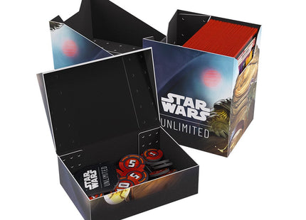 Gamers Guild AZ Gamegenic Star Wars: Unlimited Soft Crate - Leia Organa/Jabba the Hutt (Pre-Order) Asmodee