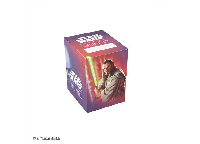 Gamers Guild AZ Gamegenic Star Wars: Unlimited Soft Crate - Qui-Gon Jinn (Pre-Order) Asmodee