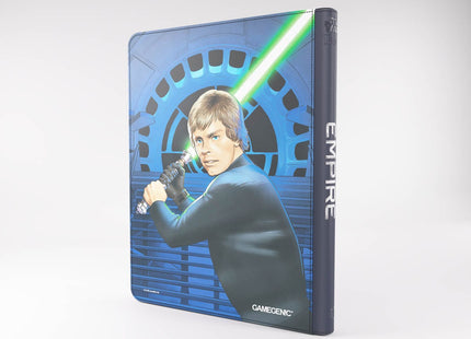 Gamers Guild AZ Gamegenic Star Wars: Unlimited Zip-Up Album 18-Pocket - Jedi Luke Skywalker & Emperor Palpatine (Pre-Order) Asmodee
