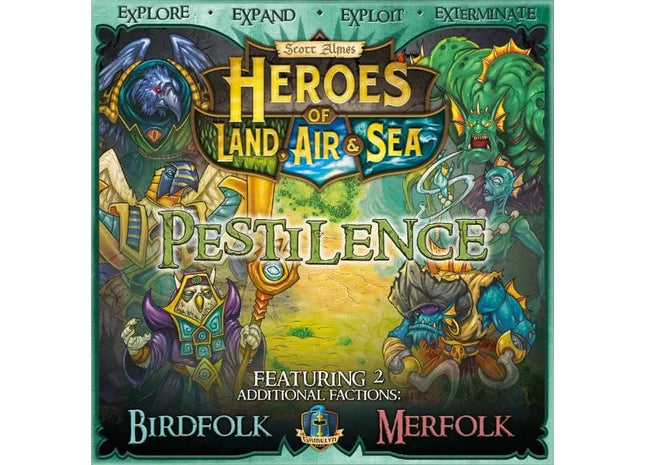 Gamers Guild AZ Gamelyn Games Heroes of Land, Air and Sea: Pestilence Expansion (Pre-Order) Asmodee