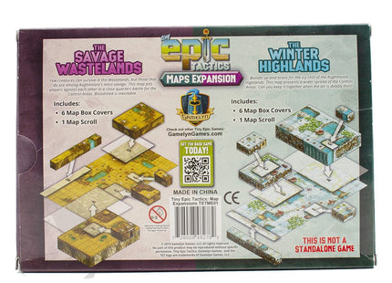 Gamers Guild AZ Gamelyn Games Tiny Epic Tactics: Maps Expansion (Pre-Order) Asmodee