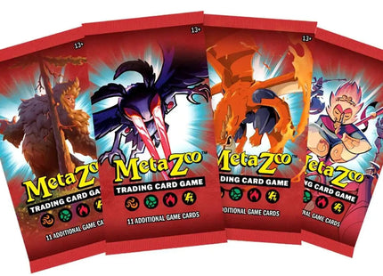 Gamers Guild AZ GameQbatorLabs MetaZoo TCG: Base Set Booster Display (Pre-Order) STREET DATE: 03/28/2025 - PRICE: $81.99 - Due By - 03/25/2025 ACD Distribution