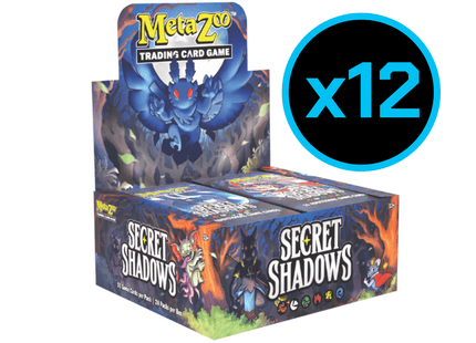Gamers Guild AZ GameQbatorLabs MetaZoo TCG: Secret Shadows Booster Case (Pre-Order) Madal