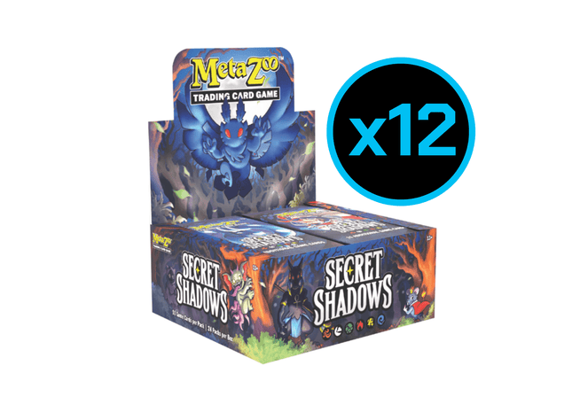 Gamers Guild AZ GameQbatorLabs MetaZoo TCG: Secret Shadows Booster Case (Pre-Order) Madal