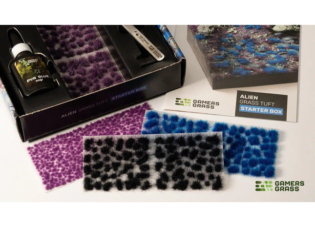 Gamers Guild AZ GamersGrass GamersGrass: Alien Grass Tuft Starter Box GamersGrass