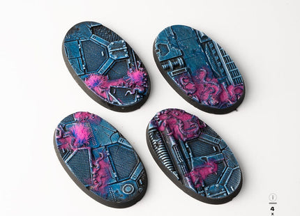 Gamers Guild AZ GamersGrass GamersGrass: Alien Infestation Bases, Oval 60mm (x4) GamersGrass