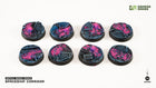 Gamers Guild AZ GamersGrass GamersGrass: Alien Infestation Bases, Round 28mm (x8) GamersGrass