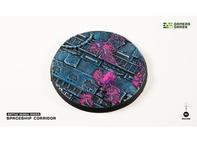 Gamers Guild AZ GamersGrass GamersGrass: Alien Infestation Bases, Round 80mm (x1) GamersGrass