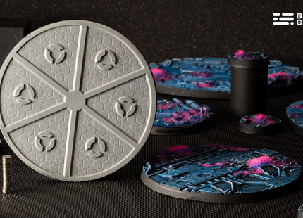 Gamers Guild AZ GamersGrass GamersGrass: Alien Infestation Bases, Round 90mm (x1) GamersGrass