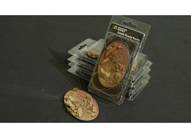 Gamers Guild AZ GamersGrass GamersGrass: Badlands Bases, Oval 105mm (x1) GamersGrass