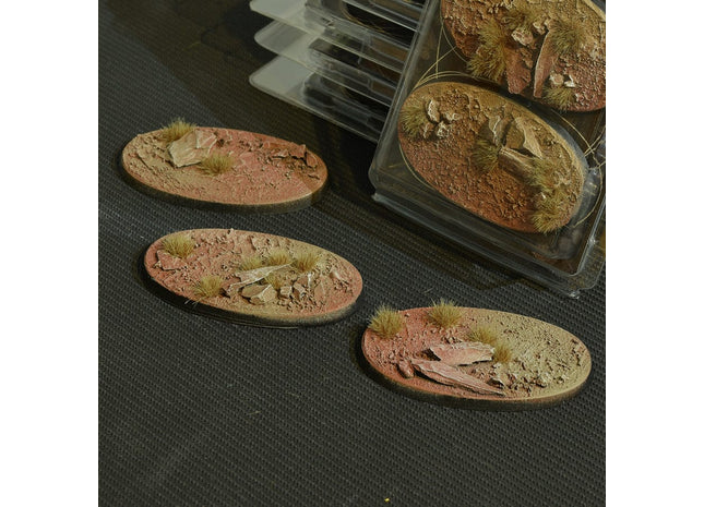 Gamers Guild AZ GamersGrass GamersGrass: Badlands Bases, Oval 75mm (x3) GamersGrass