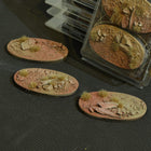 Gamers Guild AZ GamersGrass GamersGrass: Badlands Bases, Oval 75mm (x3) GamersGrass