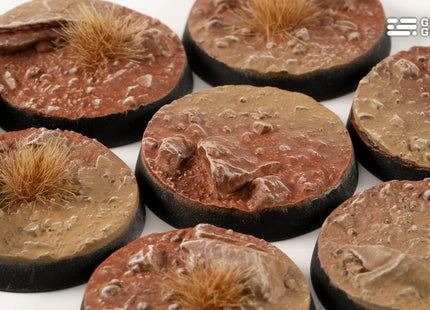 Gamers Guild AZ GamersGrass GamersGrass: Badlands Bases, Round 28mm (x8) GamersGrass