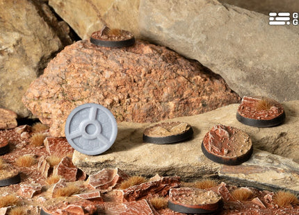 Gamers Guild AZ GamersGrass GamersGrass: Badlands Bases, Round 28mm (x8) GamersGrass