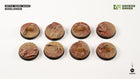 Gamers Guild AZ GamersGrass GamersGrass: Badlands Bases, Round 28mm (x8) GamersGrass