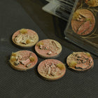 Gamers Guild AZ GamersGrass GamersGrass: Badlands Bases, Round 40mm (x5) GamersGrass