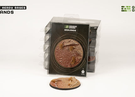 Gamers Guild AZ GamersGrass GamersGrass: Badlands Bases, Round 80mm (x1) GamersGrass