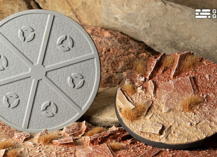 Gamers Guild AZ GamersGrass GamersGrass: Badlands Bases, Round 90mm (x1) GamersGrass