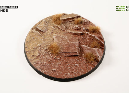 Gamers Guild AZ GamersGrass GamersGrass: Badlands Bases, Round 90mm (x1) GamersGrass