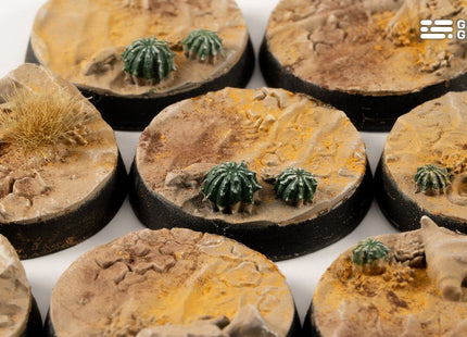 Gamers Guild AZ GamersGrass GamersGrass: Deserts of Maahl Bases, Round 28mm (x8) GamersGrass
