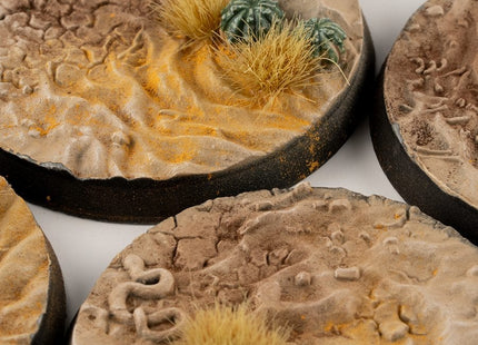 Gamers Guild AZ GamersGrass GamersGrass: Deserts of Maahl Bases, Round 50mm (x3) GamersGrass