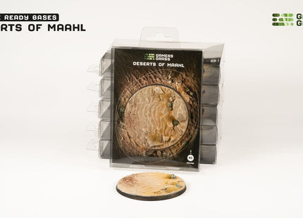 Gamers Guild AZ GamersGrass GamersGrass: Deserts of Maahl Bases, Round 80mm (x1) GamersGrass