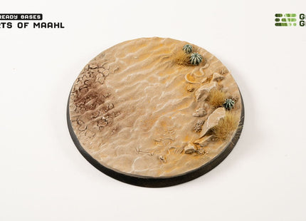 Gamers Guild AZ GamersGrass GamersGrass: Deserts of Maahl Bases, Round 80mm (x1) GamersGrass