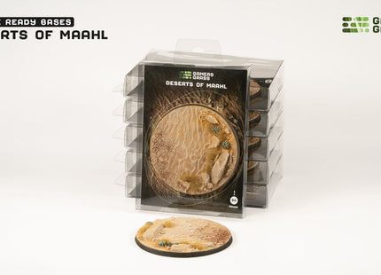 Gamers Guild AZ GamersGrass GamersGrass: Deserts of Maahl Bases, Round 90mm (x1) GamersGrass