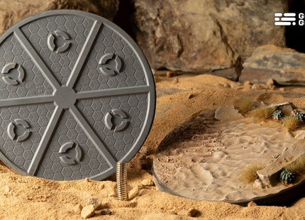 Gamers Guild AZ GamersGrass GamersGrass: Deserts of Maahl Bases, Round 90mm (x1) GamersGrass