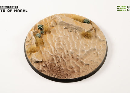 Gamers Guild AZ GamersGrass GamersGrass: Deserts of Maahl Bases, Round 90mm (x1) GamersGrass