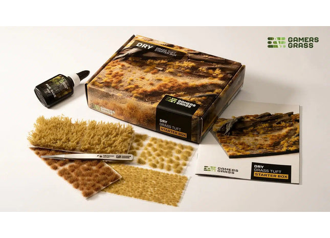 Gamers Guild AZ GamersGrass GamersGrass: Dry Grass Tuft Starter Box GamersGrass