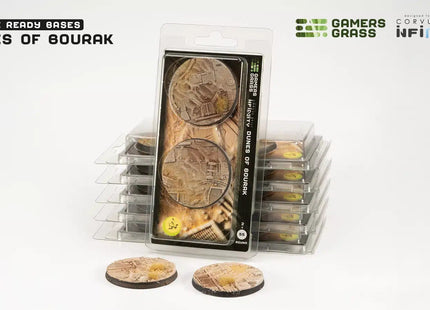 Gamers Guild AZ GamersGrass GamersGrass: Dunes of Bourak Bases, Round 55mm (x2) GamersGrass