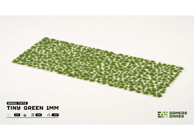 Gamers Guild AZ GamersGrass GamersGrass: Grass Tufts - Tiny Green 1mm GamersGrass