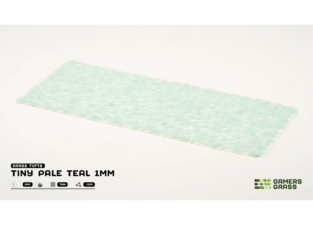 Gamers Guild AZ GamersGrass GamersGrass: Grass Tufts - Tiny Pale Teal 1mm GamersGrass