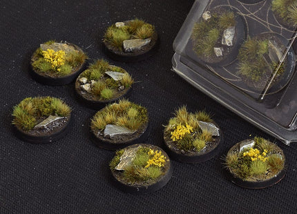 Gamers Guild AZ GamersGrass GamersGrass: Highland Bases, Round 32mm (x8) GamersGrass