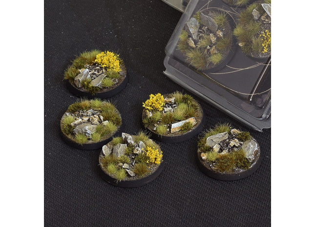 Gamers Guild AZ GamersGrass GamersGrass: Highland Bases, Round 40mm (x5) GamersGrass