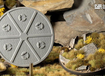Gamers Guild AZ GamersGrass GamersGrass: Highland Bases, Round 90mm (x1) GamersGrass