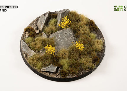 Gamers Guild AZ GamersGrass GamersGrass: Highland Bases, Round 90mm (x1) GamersGrass