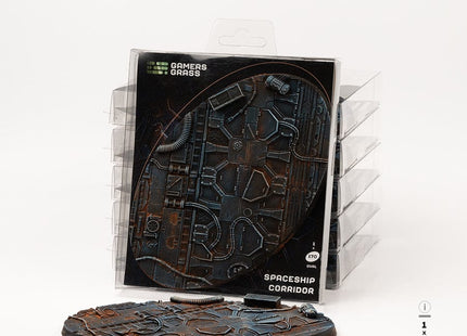 Gamers Guild AZ GamersGrass GamersGrass: Spaceship Corridor Bases, Oval 170mm (x1) GamersGrass
