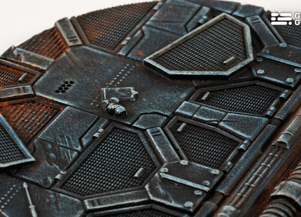 Gamers Guild AZ GamersGrass GamersGrass: Spaceship Corridor Bases, Round 80mm (x1) GamersGrass