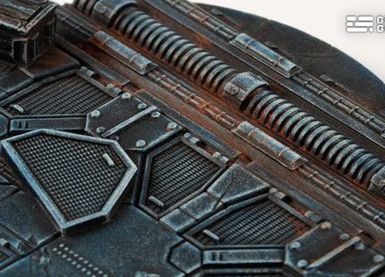 Gamers Guild AZ GamersGrass GamersGrass: Spaceship Corridor Bases, Round 90mm (x1) GamersGrass