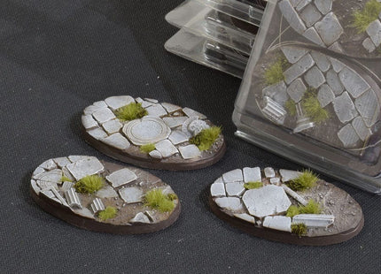 Gamers Guild AZ GamersGrass GamersGrass: Temple Bases, Oval 75mm (x3) GamersGrass